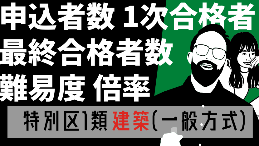 21最新 特別区 類建築 一般方式 の倍率 難易度 合格者数 申込者数など総まとめ Komuinfo